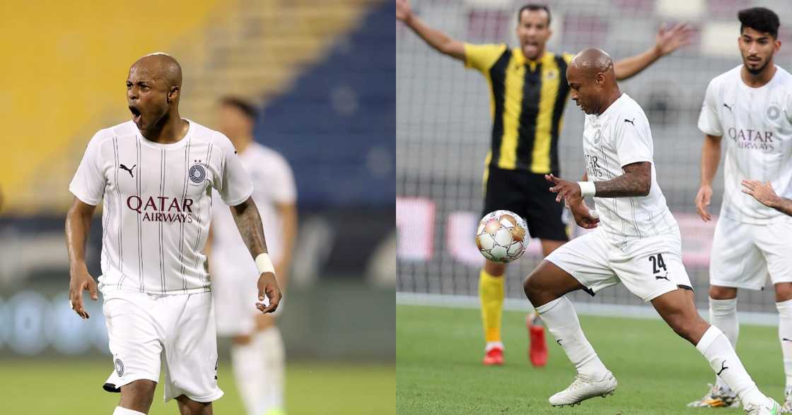 Ghana captain Andre Ayew nets first league goal for Al Sadd; video drops Ghana captain Andre Ayew nets first league goal for Al Sadd; video drops