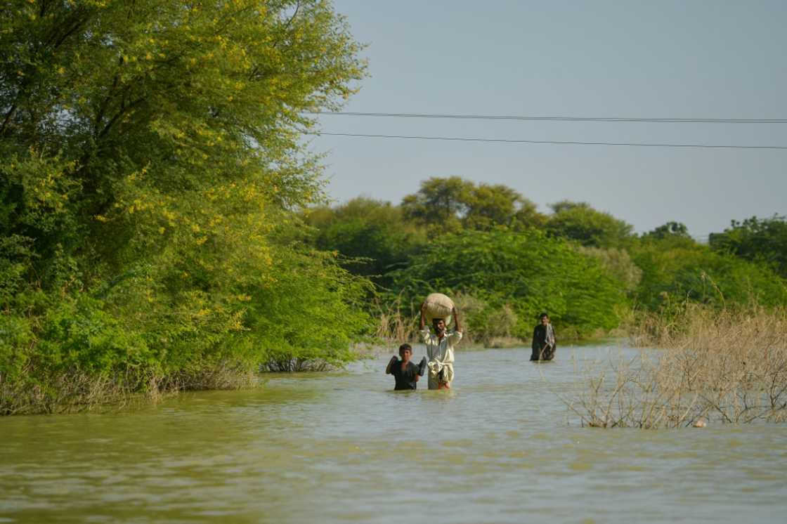 Flooding put a third of Pakistan underwater, displacing eight million people Flooding put a third of Pakistan underwater, displacing eight million people