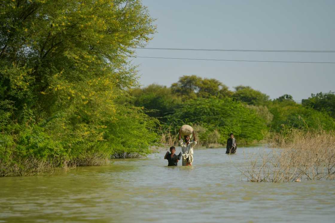 Flooding put a third of Pakistan underwater, displacing eight million people