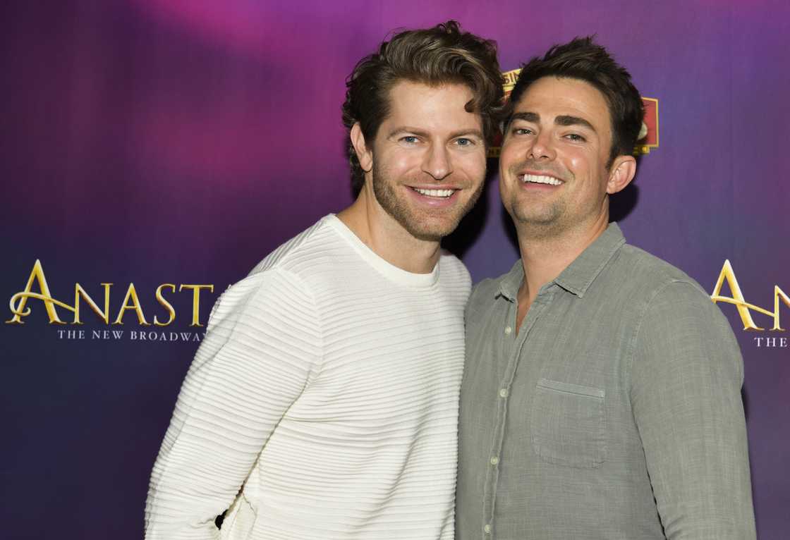 Jaymes Vaughan (L) and Jonathan Bennett (R) Jaymes Vaughan (L) and Jonathan Bennett (R)