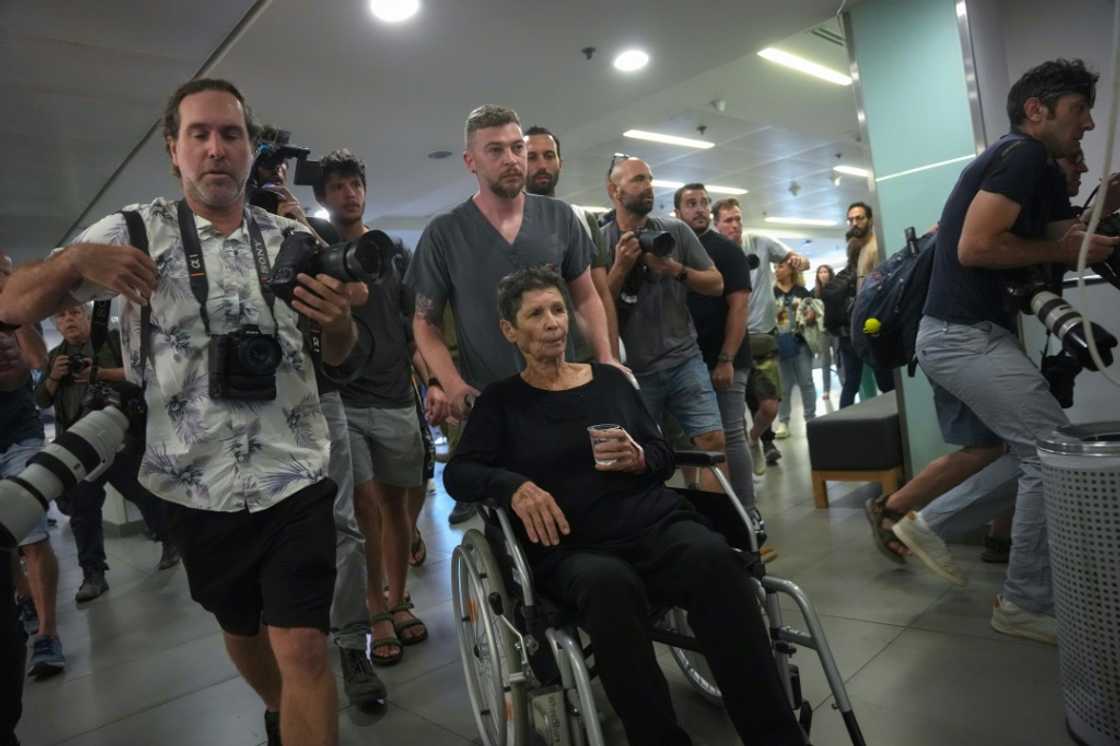 Just four hostages have been released to date, including Yocheved Lifshitz, 85 Just four hostages have been released to date, including Yocheved Lifshitz, 85