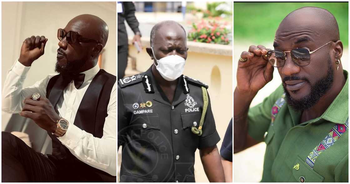 Kwabena Kwabena praised IGP Dampare Kwabena Kwabena praised IGP Dampare