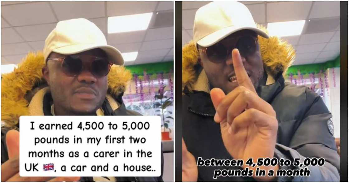 African man in UK African man in UK