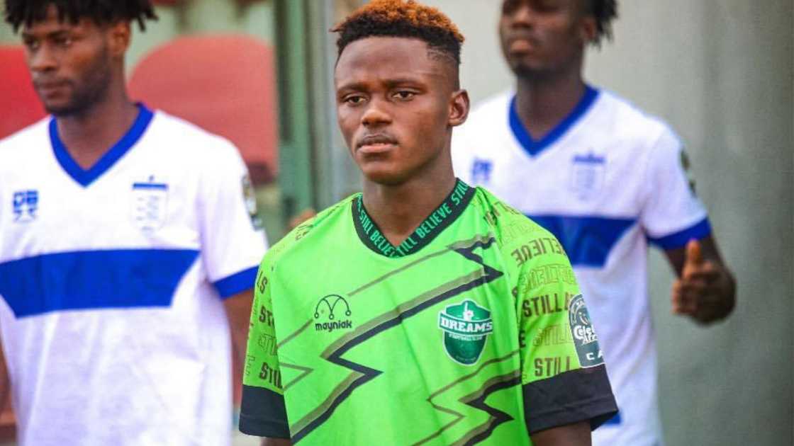 Aziz Issah of Dreams FC. Aziz Issah of Dreams FC.
