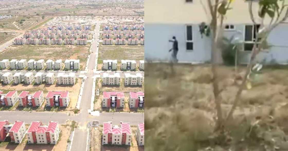 Video of 1502 flats built with taxpayer's money left to waste causes outrage among Ghanaians Video of 1502 flats built with taxpayer's money left to waste causes outrage among Ghanaians