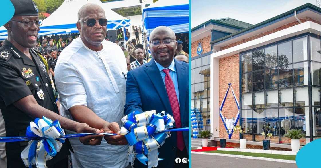 Vice President Bawumia commissions ultra-modern police shop in Accra