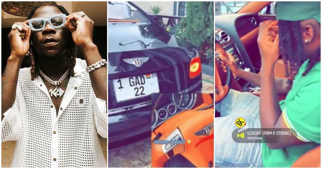 Stonebwoy's buys Bentley