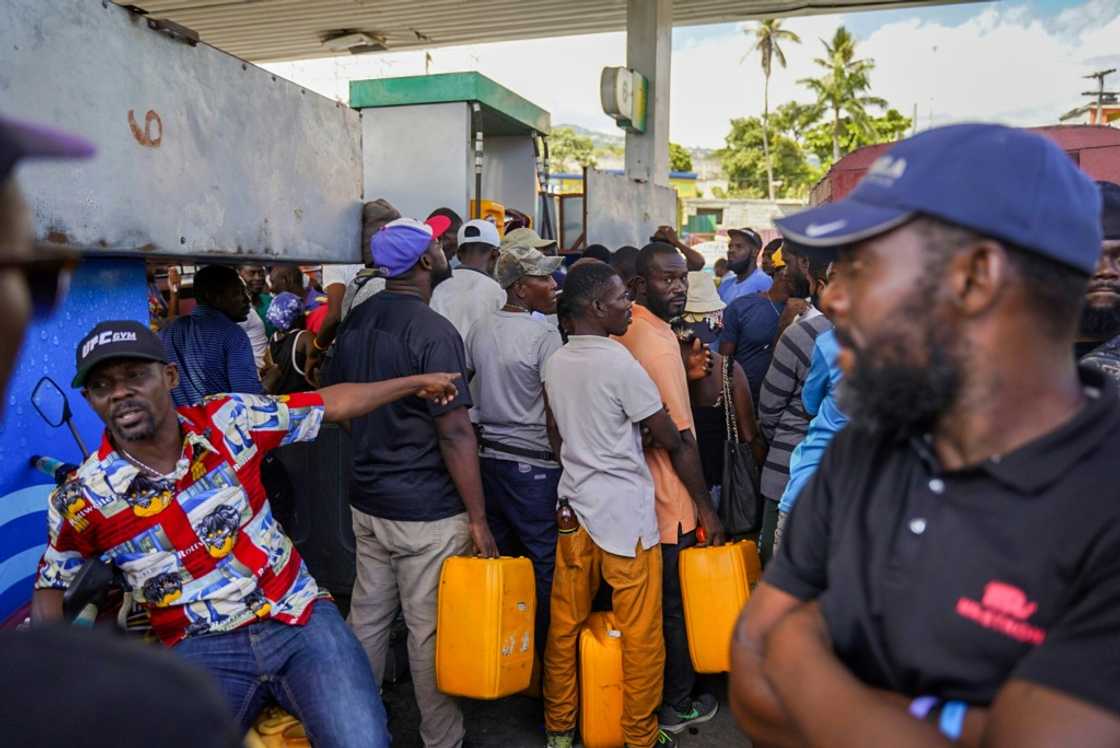 In Haiti, where most energy is produced by oil-burning power plants, halted fuel deliveries due to ongoing gang wars mean millions are going without both fuel and electricity In Haiti, where most energy is produced by oil-burning power plants, halted fuel deliveries due to ongoing gang wars mean millions are going without both fuel and electricity