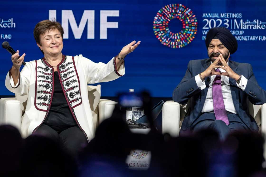 IMF chief Kristalina Georgieva and World Bank President Ajay Banga used this week's members to urge members to step up funding