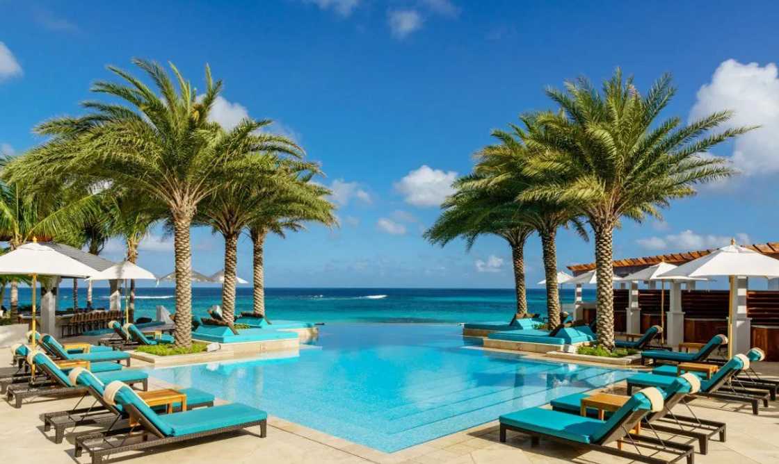 A shot taken at Zemi Beach House Resort & Spa in Anguilla A shot taken at Zemi Beach House Resort & Spa in Anguilla