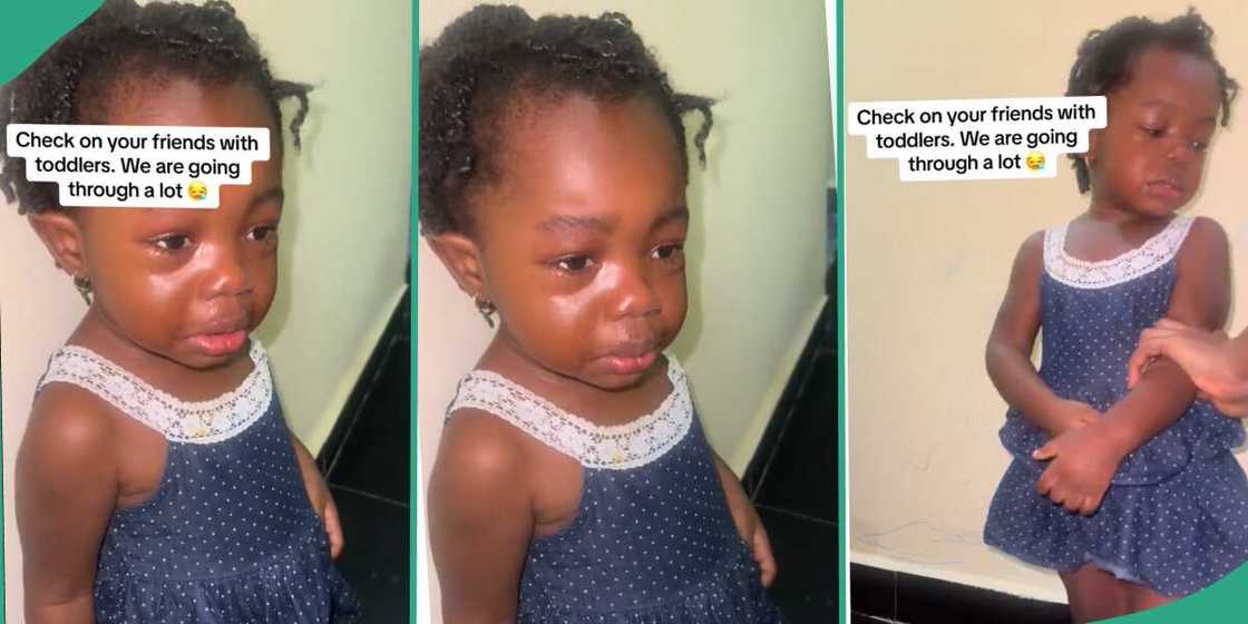 Toddler serves punishment for writing on the wall. Toddler serves punishment for writing on the wall.