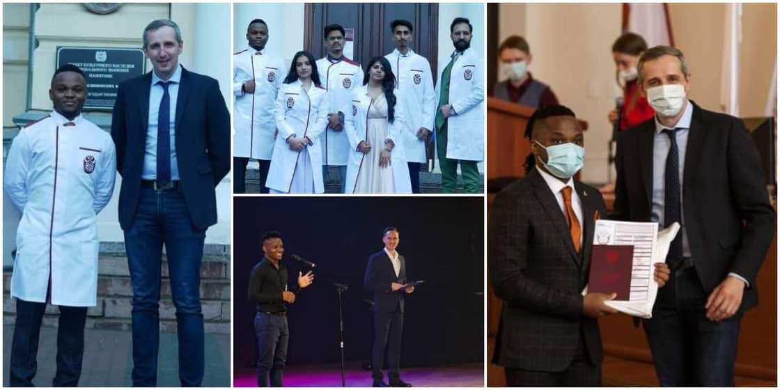 Nigerian man shatters 133-year-old foreign university record, finishes with perfect CGPA Nigerian man shatters 133-year-old foreign university record, finishes with perfect CGPA