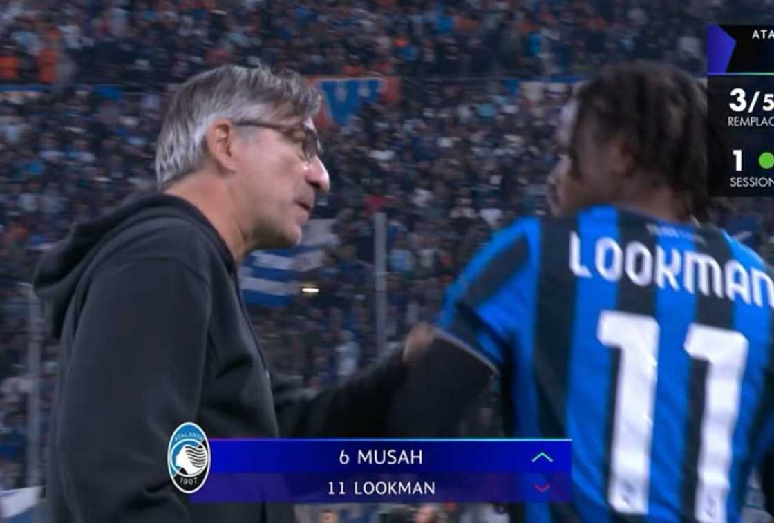 Ademola Lookman, Ivan Juric, Atalanta vs Marseille, Champions League 2025, Lookman Juric clash, Atalanta manager conflict, Lookman substitution, UEFA Champions League tension Ademola Lookman, Ivan Juric, Atalanta vs Marseille, Champions League 2025, Lookman Juric clash, Atalanta manager conflict, Lookman substitution, UEFA Champions League tension
