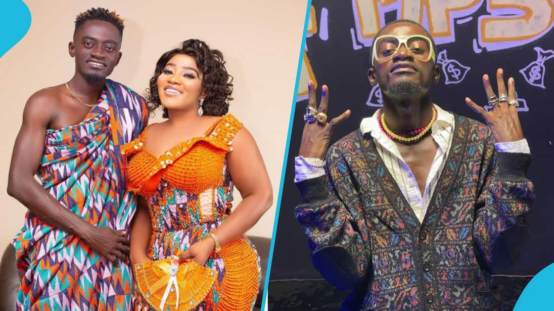 Lil Win, Maame Serwaa, Lil Win's mother, Lil Win's wife, Lil Win's barbershop Lil Win, Maame Serwaa, Lil Win's mother, Lil Win's wife, Lil Win's barbershop