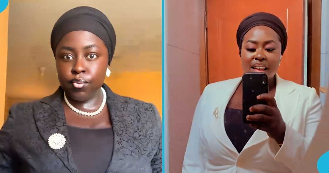 Ghanaian lady, national service, blazer business, entrepreneurial dream, university graduate. Ghanaian lady, national service, blazer business, entrepreneurial dream, university graduate.