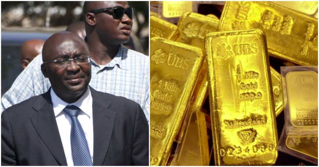 Bawumia says plans to buy petroleum products with gold will stop the cedi depreciation. Bawumia says plans to buy petroleum products with gold will stop the cedi depreciation.