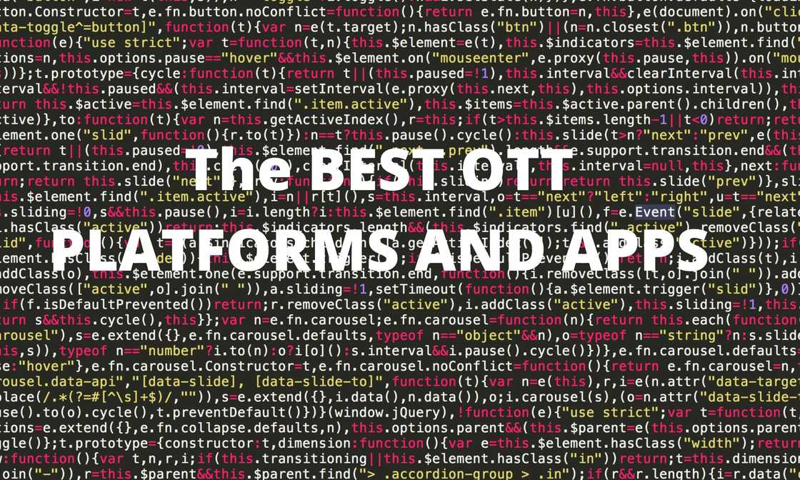 OTT platforms OTT platforms