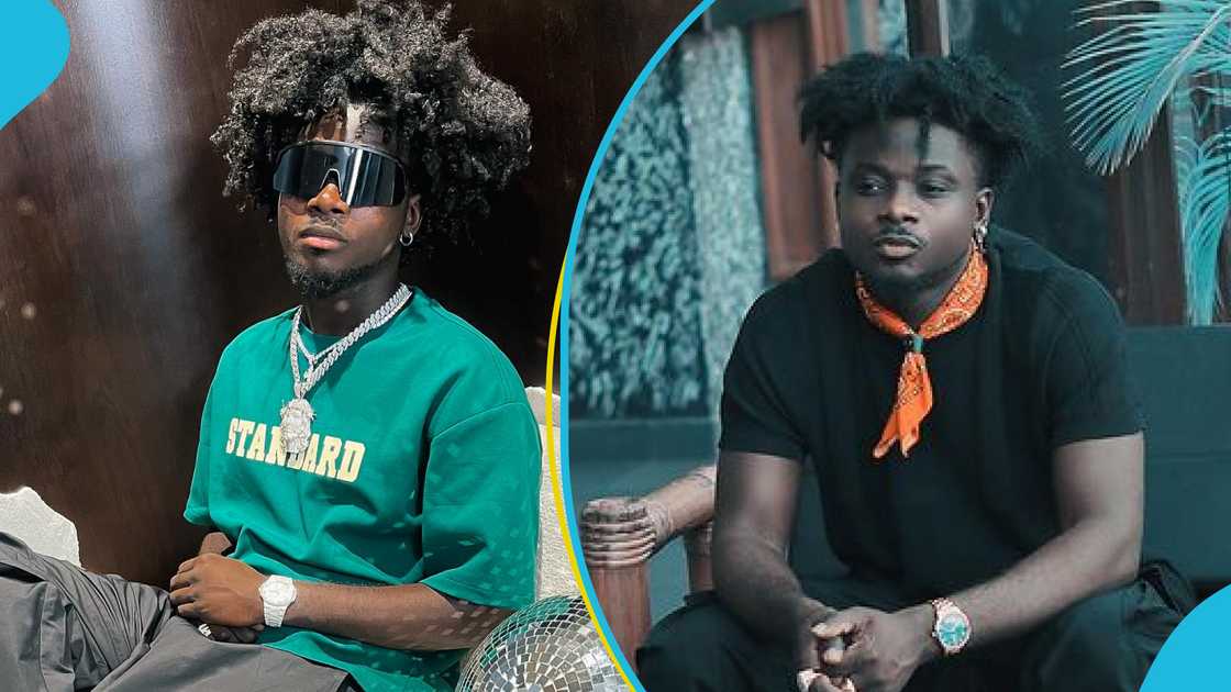 Kuami Eugene, Bunker, Asankrangwa, Asanco Pre Xmas Jamz, Falls on stage Kuami Eugene, Bunker, Asankrangwa, Asanco Pre Xmas Jamz, Falls on stage