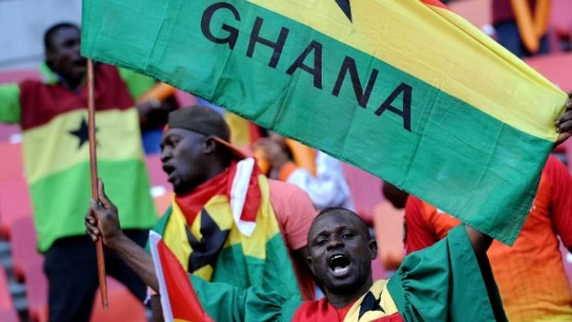 Who designed the Ghana flag