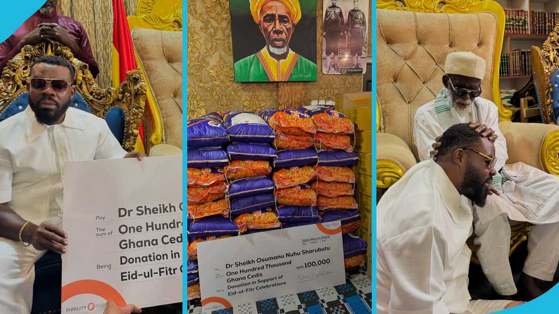 Richard Nii Armah Quaye, Donation, Chief Imam, Dr Osmanu Nuhu Sharubutu, Richard Quaye's companies, 40th birthday party Richard Nii Armah Quaye, Donation, Chief Imam, Dr Osmanu Nuhu Sharubutu, Richard Quaye's companies, 40th birthday party