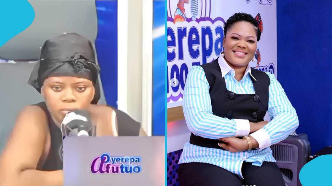 Amina Issah, Ama Sarpomaa, Dead husband, Fake obituary, Auntie Naa, Oyerepa Afutuo, Husband and wife, Financial crisis. Amina Issah, Ama Sarpomaa, Dead husband, Fake obituary, Auntie Naa, Oyerepa Afutuo, Husband and wife, Financial crisis.