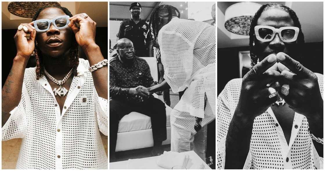 Stonebwoy Shares Photos from Global Citizen Festival; Hangs Out with H.E Nana Akufo-Addo, Tiwa Savage, Oxlade Stonebwoy Shares Photos from Global Citizen Festival; Hangs Out with H.E Nana Akufo-Addo, Tiwa Savage, Oxlade