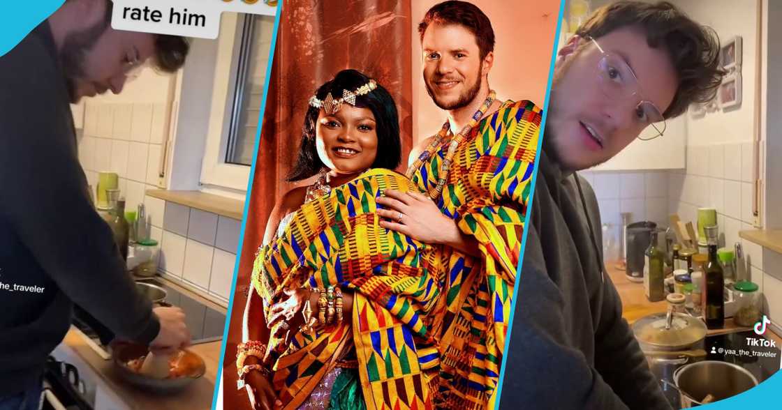 White man and his Ghanaian wife