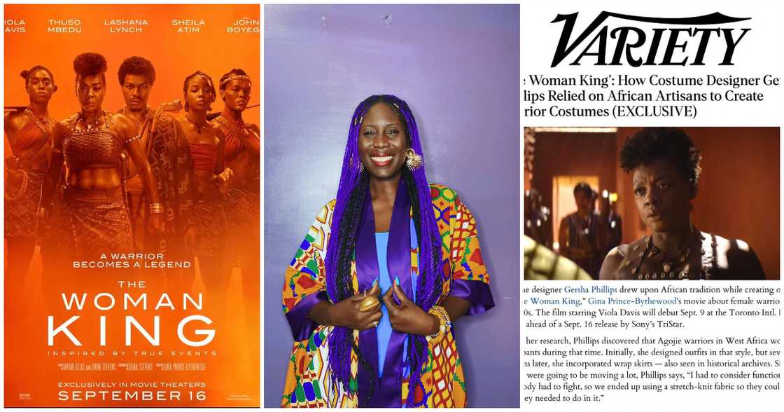 Meet Ghana's only representative crew member for The King Woman movie Meet Ghana's only representative crew member for The King Woman movie