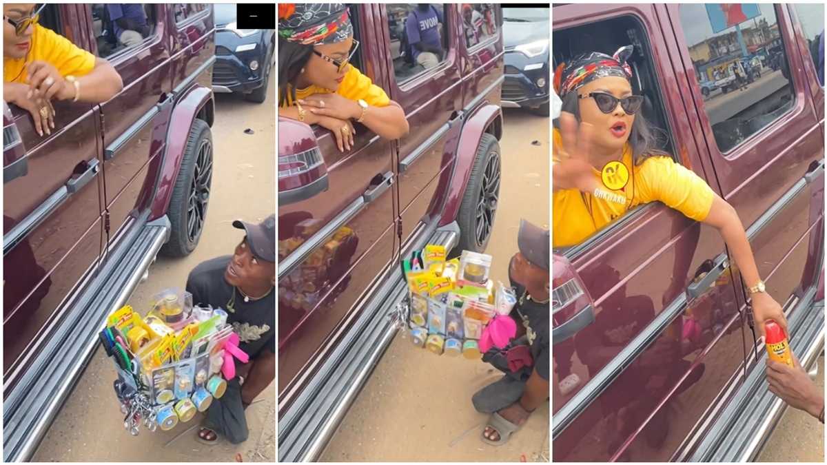 Nana Ama McBrown: Ghanaian Actress Gifts Disabled Man Box Of Holy ...