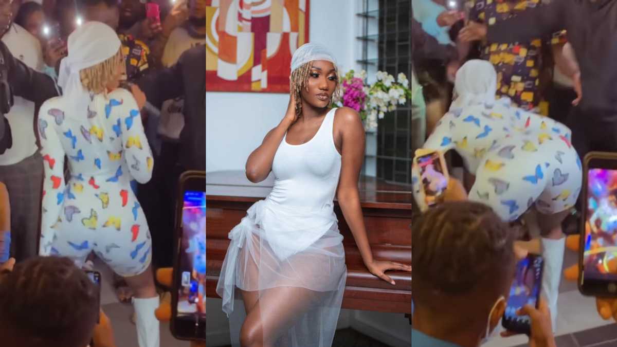Wendy Shay causes massive confusion online with her dance moves in new