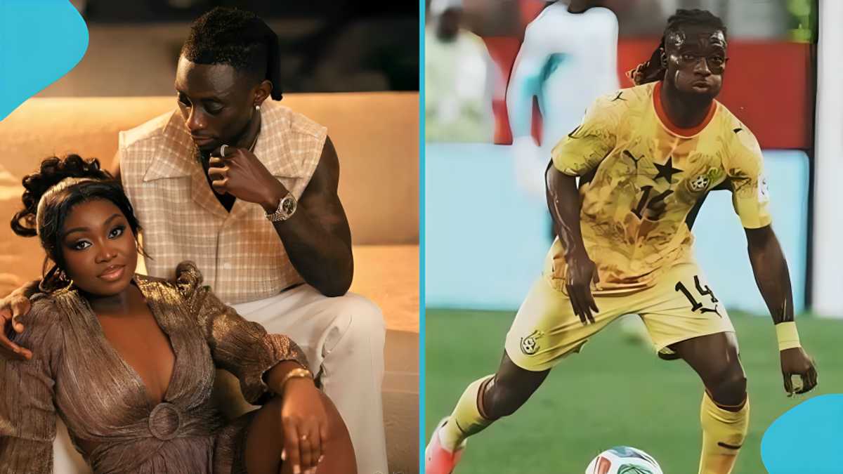 Black Stars defender Gideon Mensah's wife melts hearts with emotional message after Ghana's World Cup exit