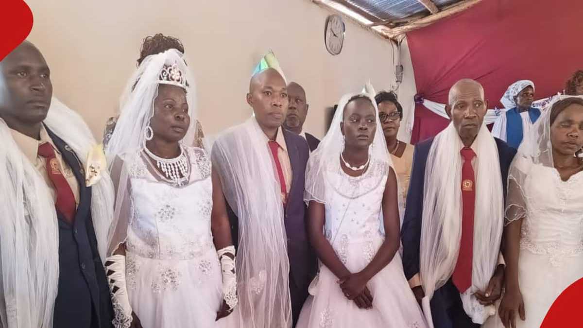 Machakos: 7 Couples Hold Joint Wedding To Share Cost Of Ceremony ...