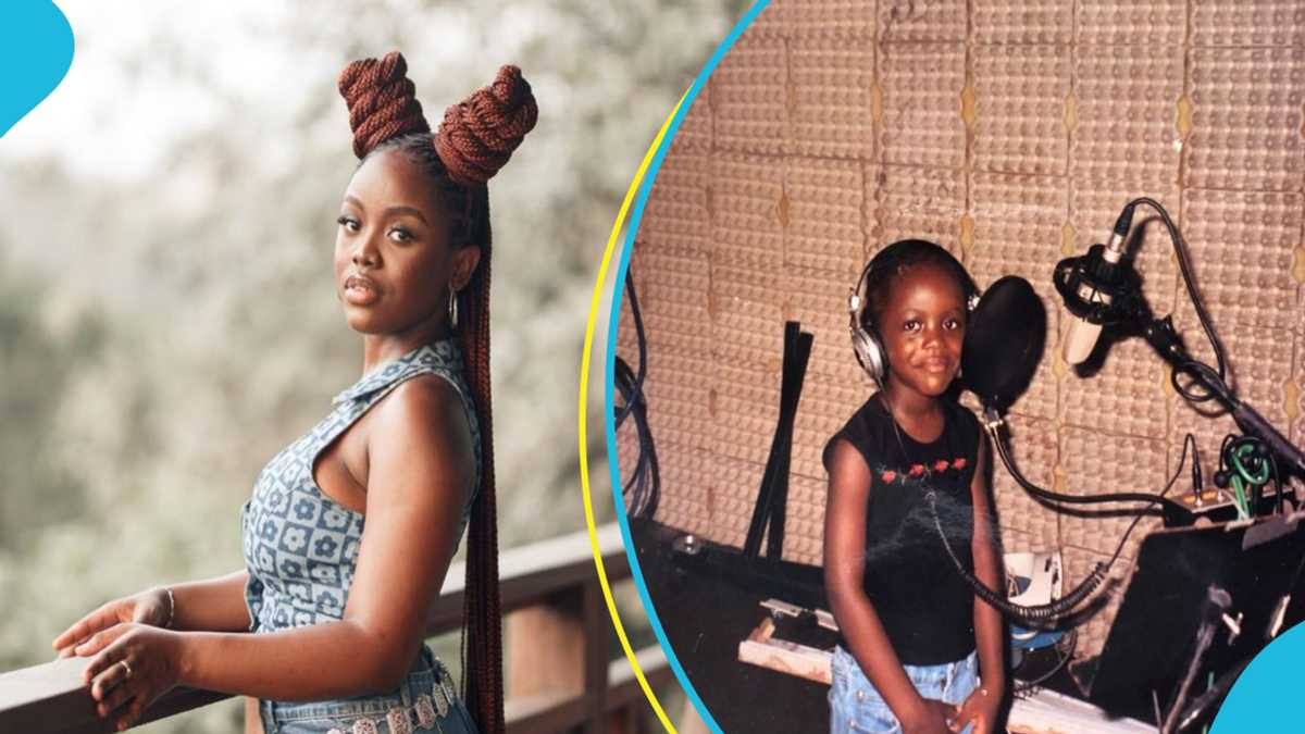 Gyakie Photo Of Her At 6 Years Recording In The Studio Surfaces Online gyakie-photo-of-her-at-6-years-recording-in-the-studio-surfaces-online