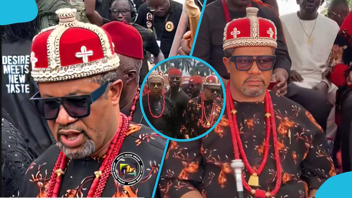 Gompo Riot Igbo King Looks Angry in New Video After Embarrassing Snub by Otumfuo's ...