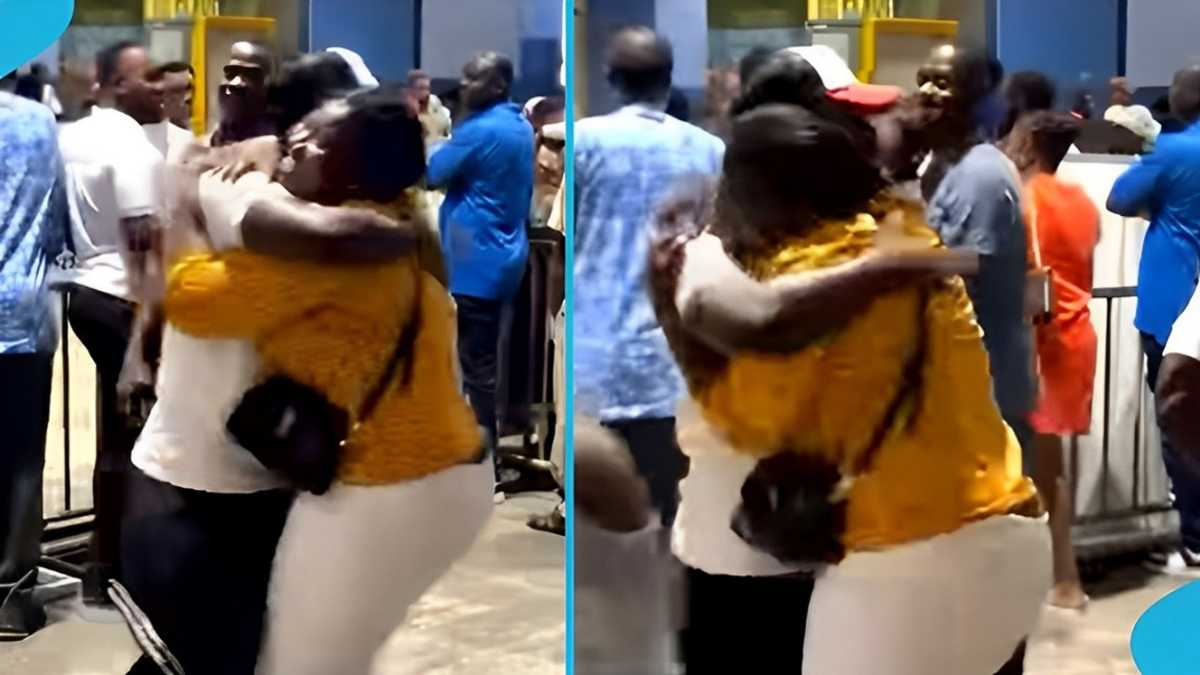 Ghanaian woman reunites with husband after 15 years separations