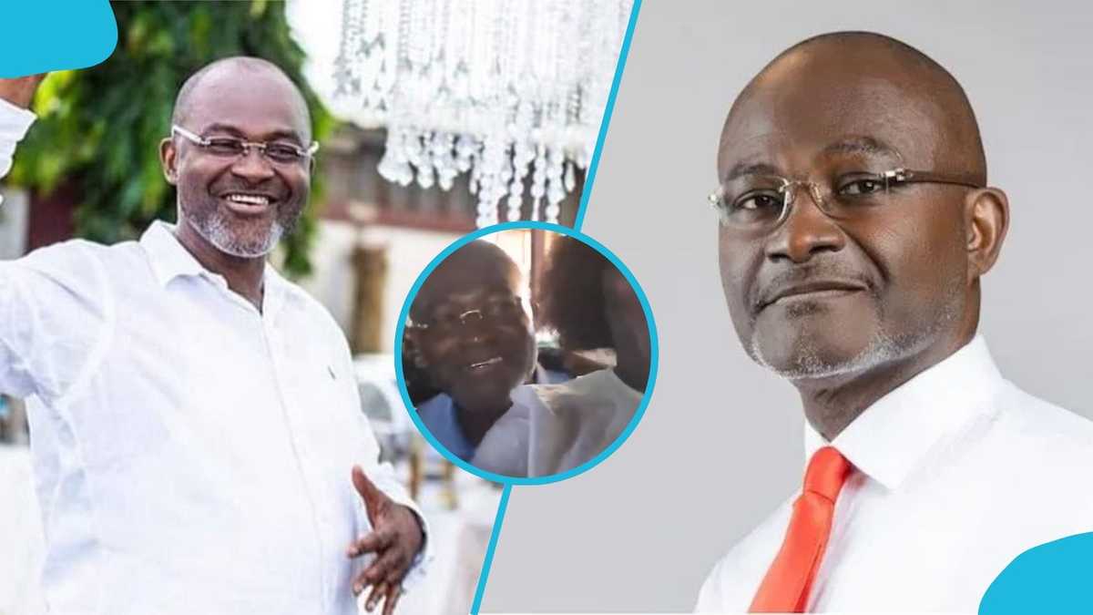Kennedy Agyapong shows his soft side, bonds with employees at his rubber factory, video warms hearts