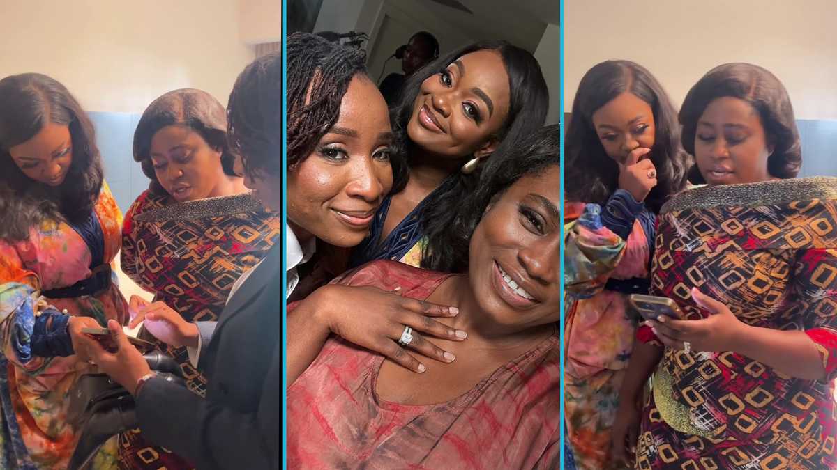 Learning Yen Lydia Forson, Jackie Appiah And Naa Ashorkor Learn Yen Ara Asaase Ni ...