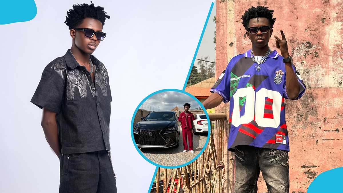 Strongman Burner: Ghanaian Rapper Adds New Lexus NX 300 SUV to His Car ...