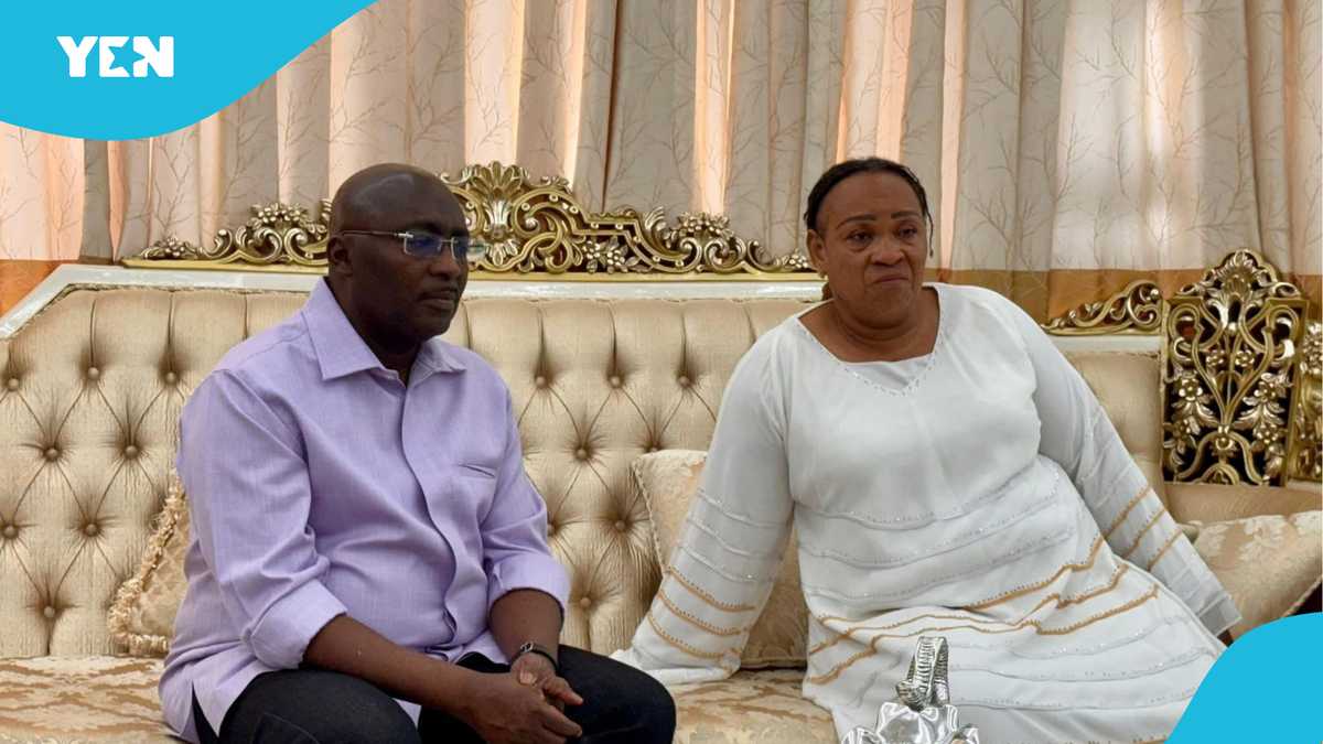 Dr Bawumia Visits Hawa Koomson To Check on Her Health: "See Her Room"