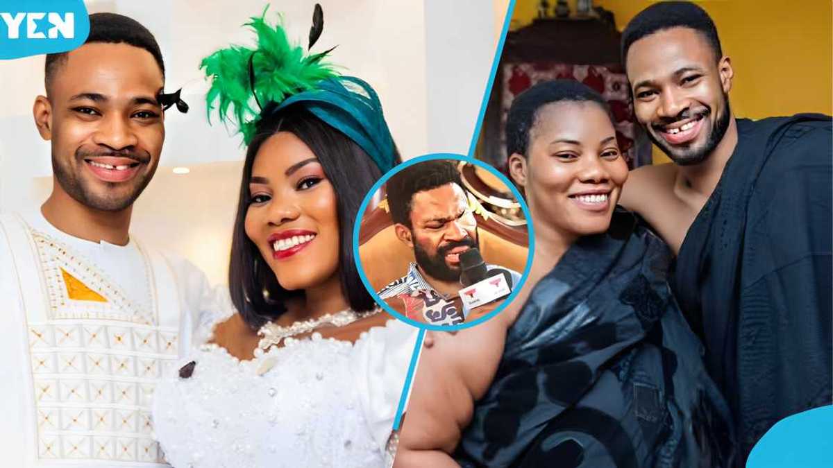 Kofi Adoma sends emotional message to his wife, hints at regaining his eyesight after surgery