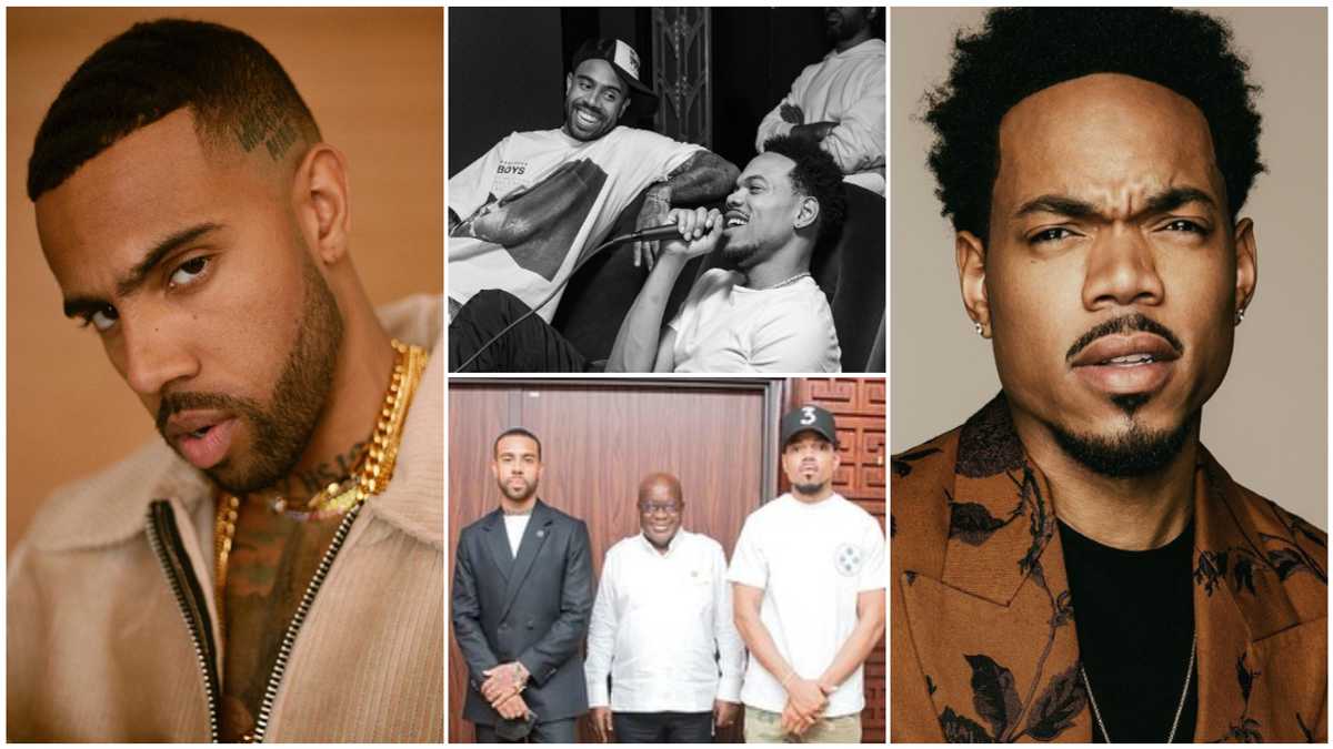 US Rappers Chance the Rapper and Vic Mensa invite Americans to Ghana ...