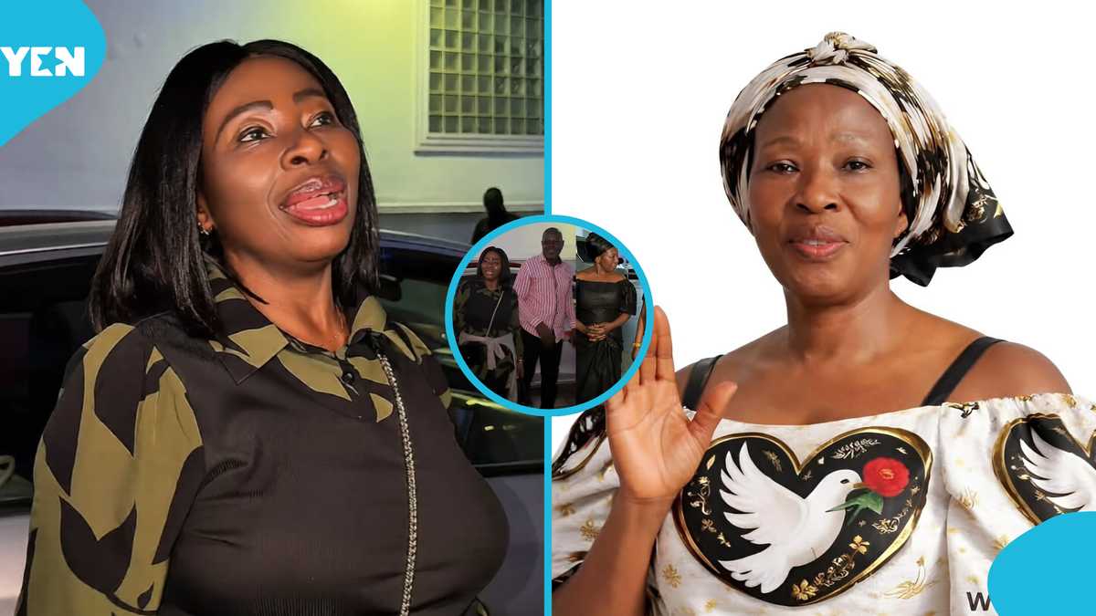 Akosua Serwaa's biological sister speaks, tells why they have not been seen supporting her in the Lumba saga
