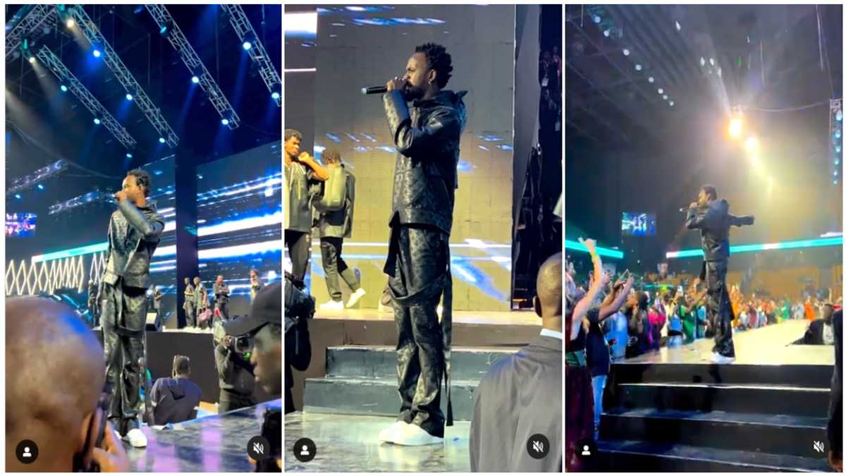 Napper Rapper Ghanain Black Sherif: Ghanaian Rapper Sets Crowd Alive With Performance At 8th ...
