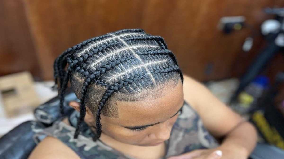 15 sharp Pop Smoke braids for men you must try for a new look - YEN.COM.GH