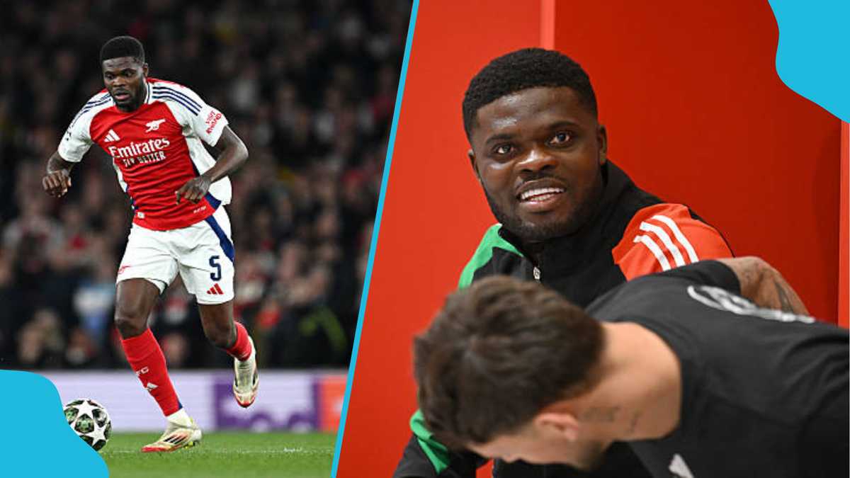 Thomas Partey Reacts After Impressive Display in Arsenal's UCL Win Over Real Madrid - YEN.COM.GH