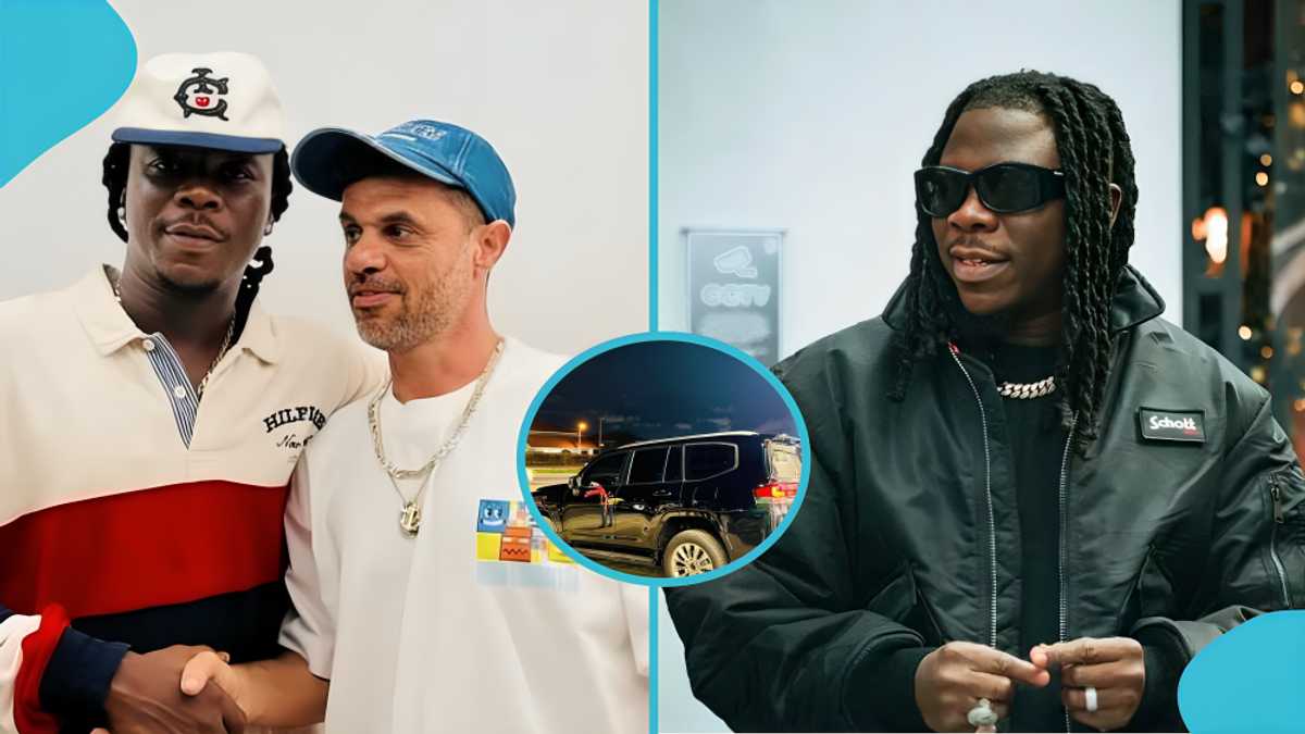 Ghanaian businessman and philanthropist Mohammed Raii causes stir as he gifts Stonebwoy brand new car