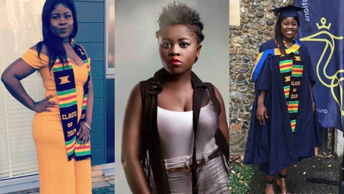 Ghanaians go 'crazy' over Kaakie's graduation photos from top UK ...