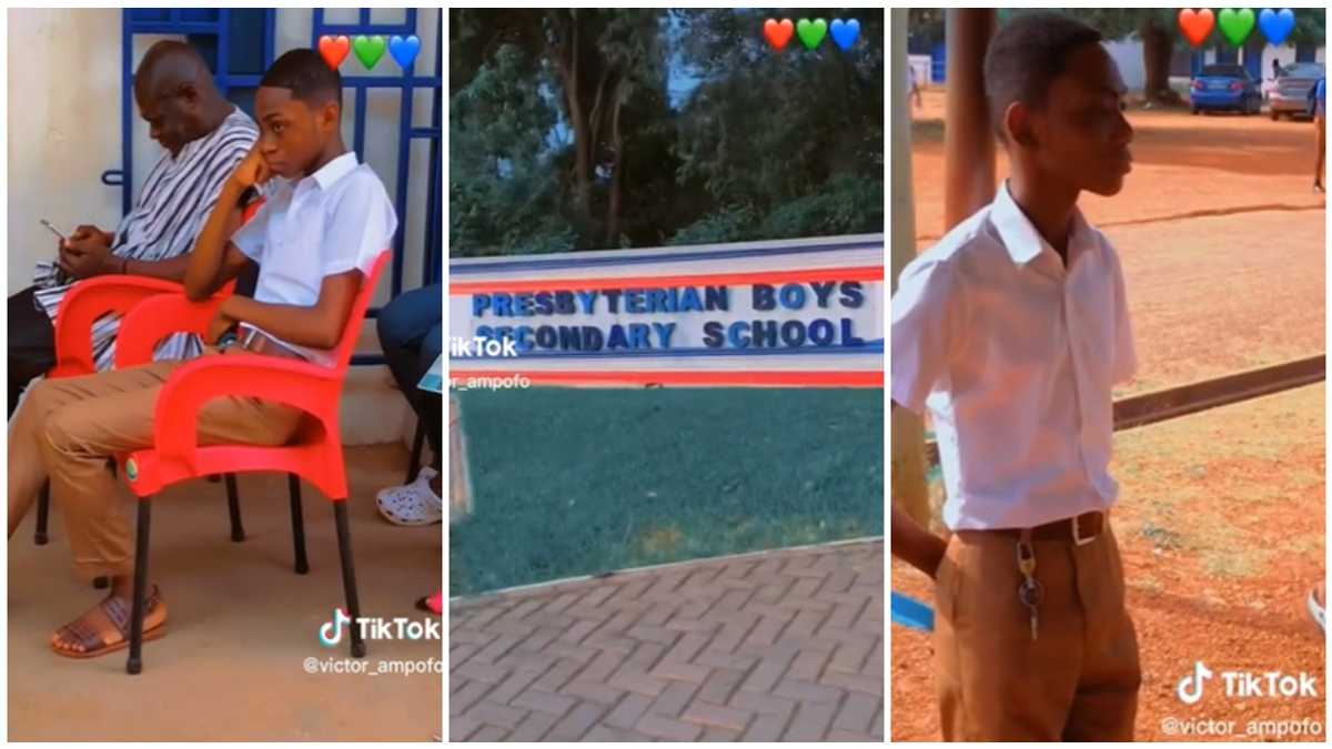 Presec Legon Form 1 Boy Causes Stir As Video Of His First Day On presec-legon-form-1-boy-causes-stir-as-video-of-his-first-day-on