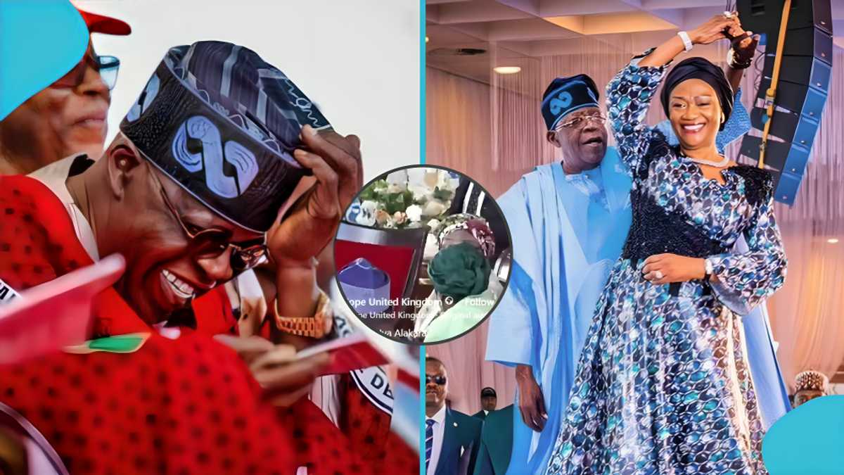 “Iya Alakara”: President Tinubu playfully teases First Lady Oluremi Tinubu at public event