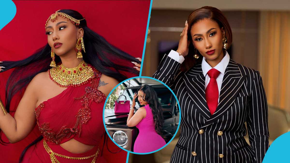 Fans react as Hajia4Reall announces $1,000 fee per makeup session